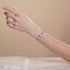 Unicorn White Crystal | Kikiballa Cascade Heart Bracelet